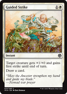 Guided Strike (Foil) Guided Strike (Foil)