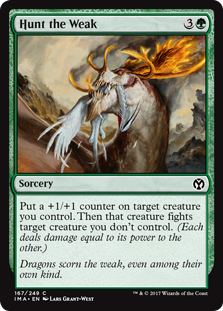 Hunt the Weak (Foil) Hunt the Weak (Foil)