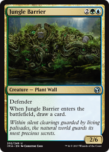 Jungle Barrier (Foil) Jungle Barrier (Foil)