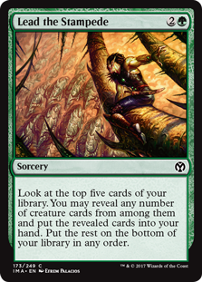 Lead the Stampede (Foil) Lead the Stampede (Foil)