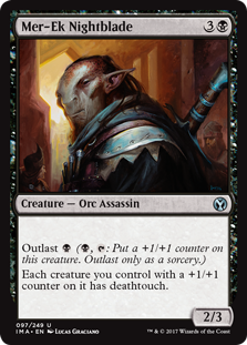 Mer-Ek Nightblade (Foil) Mer-Ek Nightblade (Foil)