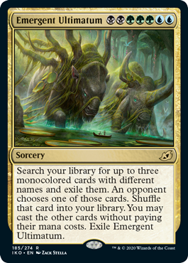 Emergent Ultimatum Emergent Ultimatum