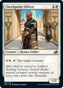Checkpoint Officer (Foil)