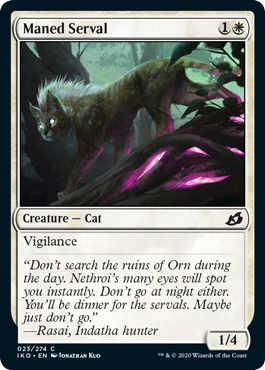Maned Serval (Foil)