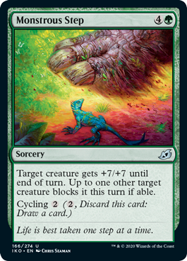 Monstrous Step (Foil)