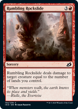 Rumbling Rockslide (Foil)