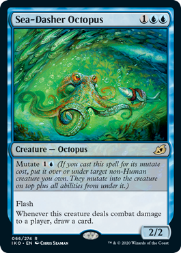 Sea-Dasher Octopus (Foil)