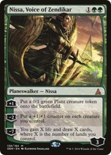 Nissa, Voice of Zendikar (Foil)