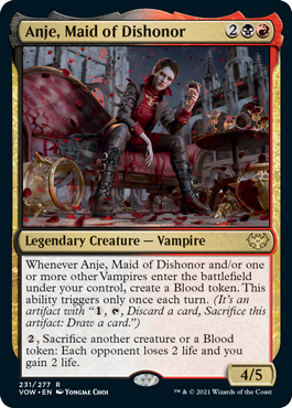 Anje, Maid of Dishonor