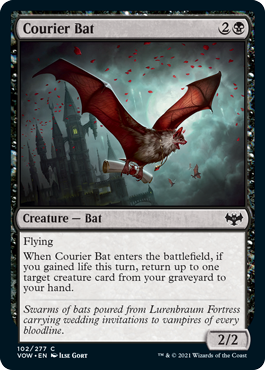 Courier Bat (Foil)