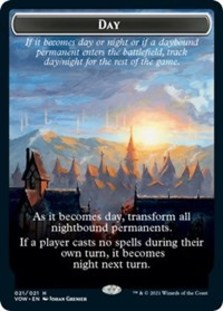 Day // Night Double-sided Token Day // Night Double-sided Token