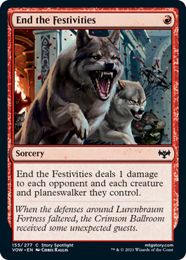 End the Festivities (Foil)