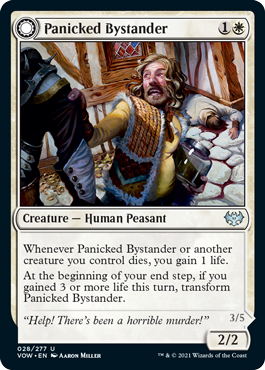 Panicked Bystander (Foil)