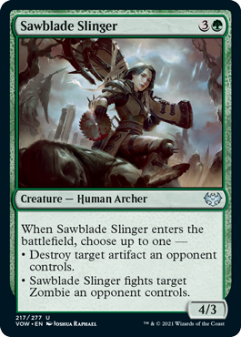 Sawblade Slinger (Foil)