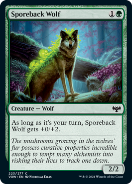 Sporeback Wolf (Foil)