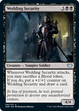 Wedding Security (Foil)