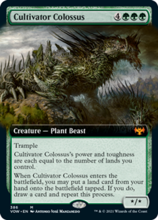 Cultivator Colossus (Extended Art) (Foil)