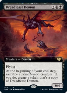 Dreadfeast Demon (Extended Art) (Foil)