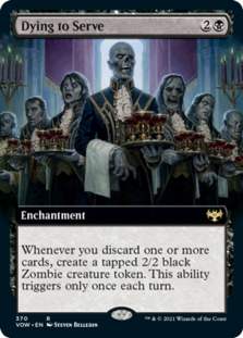 Dying to Serve (Extended Art) (Foil)