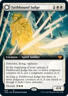 Faithbound Judge (Extended Art) (Foil)