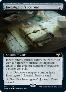Investigator's Journal (Extended Art)
