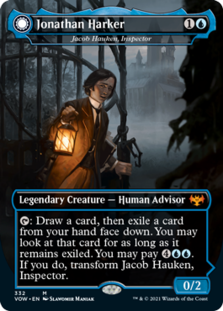 Jonathan Harker - Jacob Hauken, Inspector