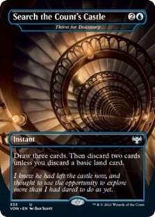 Search the Count's Castle - Thirst for Discovery (Foil)