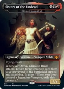 Sisters of the Undead - Olivia, Crimson Bride (Foil)
