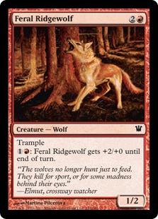 Feral Ridgewolf (Foil)