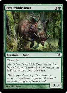 Festerhide Boar (Foil)
