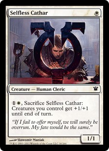 Selfless Cathar (Foil)