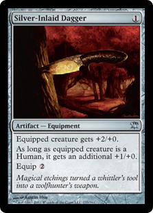 Silver-Inlaid Dagger (Foil)