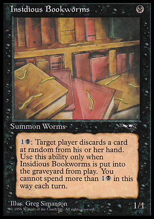 Insidious Bookworms (Many Worms)