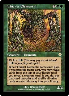 Thicket Elemental Thicket Elemental