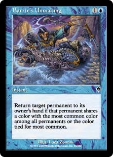 Barrin's Unmaking (Foil)