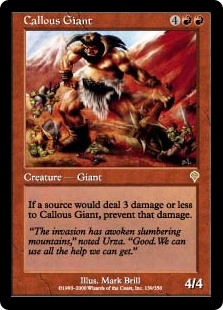 Callous Giant (Foil)