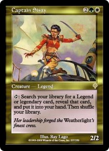 Captain Sisay (Foil)
