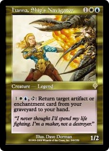 Hanna, Ship's Navigator (Foil)