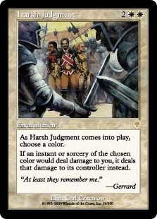 Harsh Judgment (Foil)
