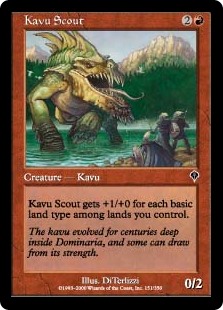 Kavu Scout (Foil)