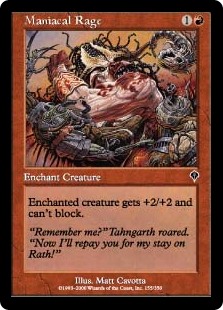 Maniacal Rage (Foil)