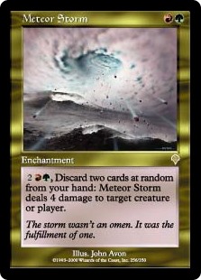 Meteor Storm (Foil)