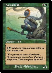 Nomadic Elf (Foil)