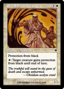 Obsidian Acolyte (Foil)