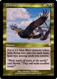 Ordered Migration (Foil)