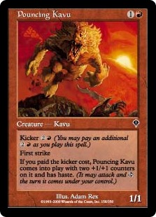 Pouncing Kavu (Foil)