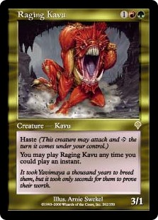 Raging Kavu (Foil)