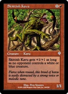Skittish Kavu (Foil)