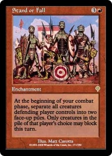 Stand or Fall (Foil)