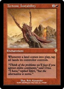 Tectonic Instability (Foil)